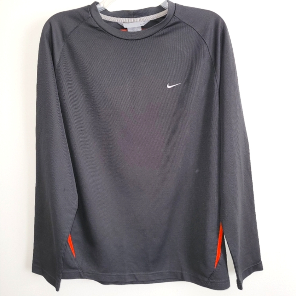Nike Men's Lightweight Gray Polyester Pullover